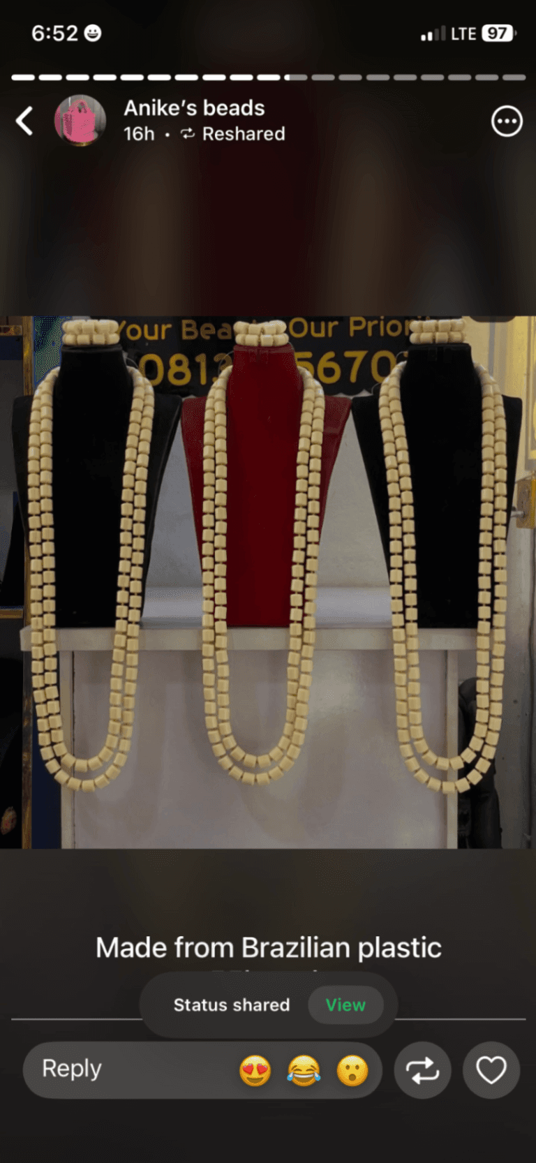 Neck beads