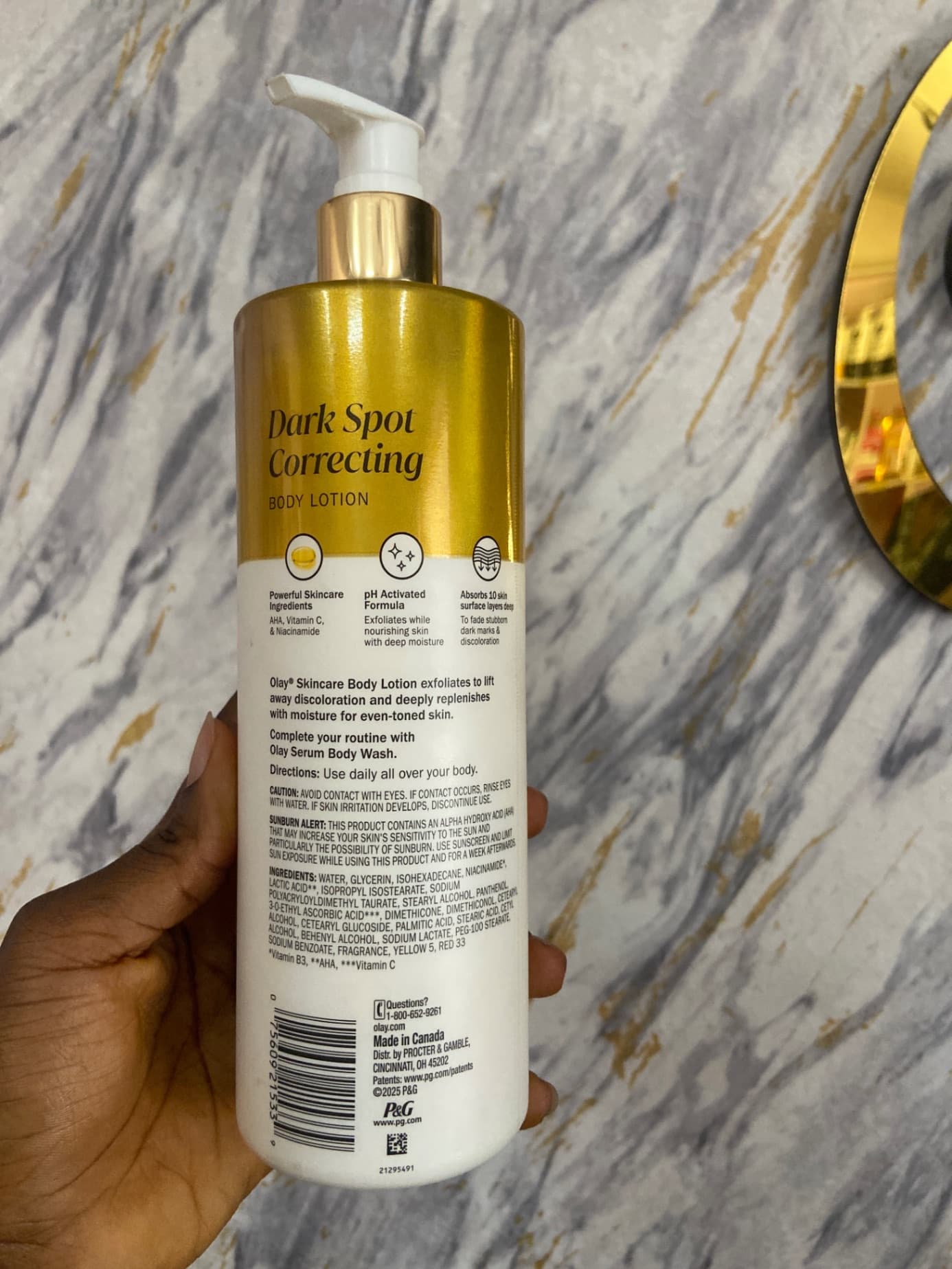 OLAY BODY LOTION