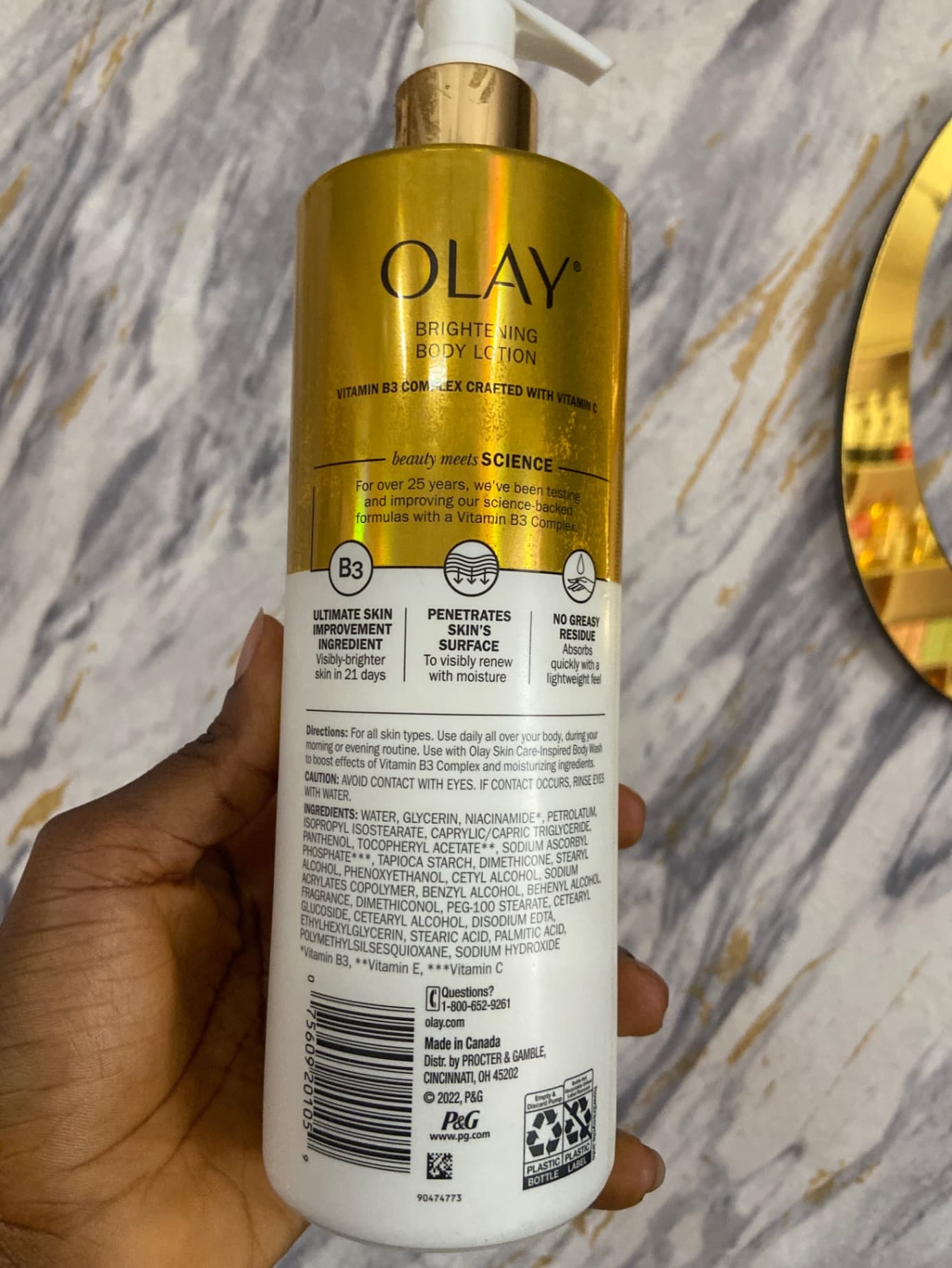 OLAY BODY LOTION